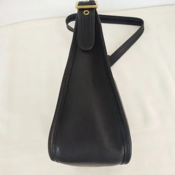 Coach Vintage Black Leather Legacy Janice Crossbody - Picture 6 of 15